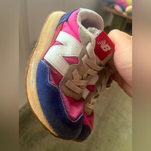 Purple and pink new balance kids size 12